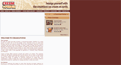 Desktop Screenshot of creamandfudge.com